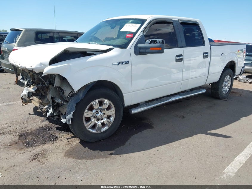2010 Ford F-150, Front End, IAAI, VIN 1FTFW1EVXAFD13526 — photo 2