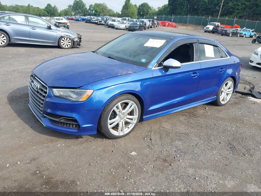 2016 AUDI S3 auction photo 2