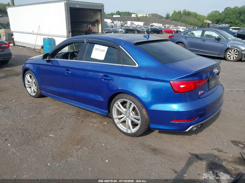2016 AUDI S3 auction photo 3