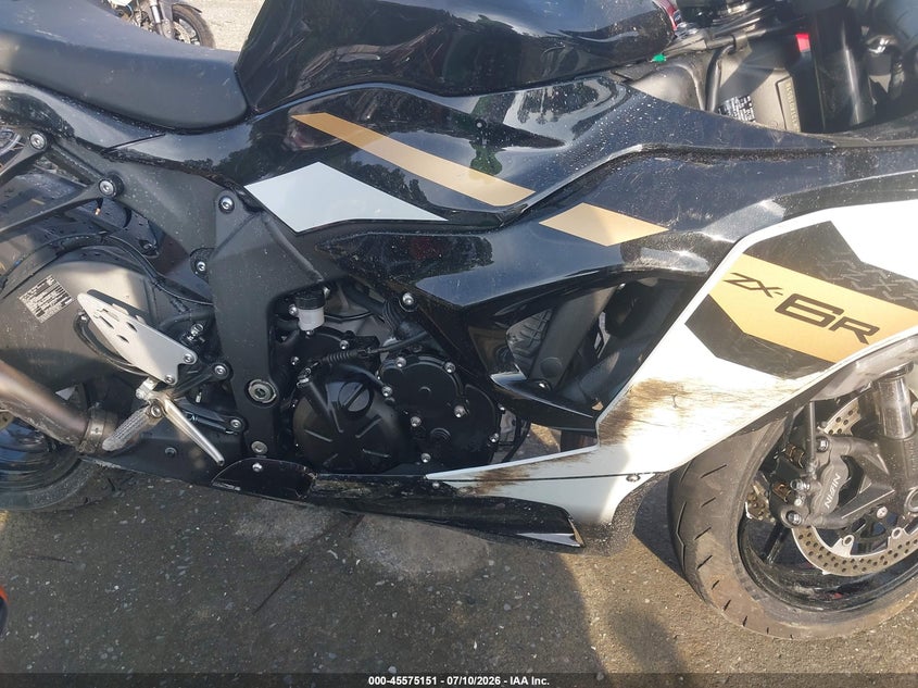 2026 Kawasaki Zx636 K VIN: JKBZXJK13TA016518 Lot: 45575151