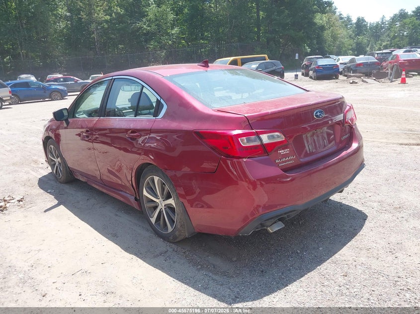 Vin: 4s3bnan6xj3015442, lot: 46073549, subaru legacy 2.5i limited 20183