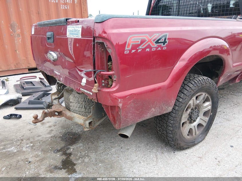 2013 FORD F250 PICKUP 6.2L V-8 VVT, 385HP