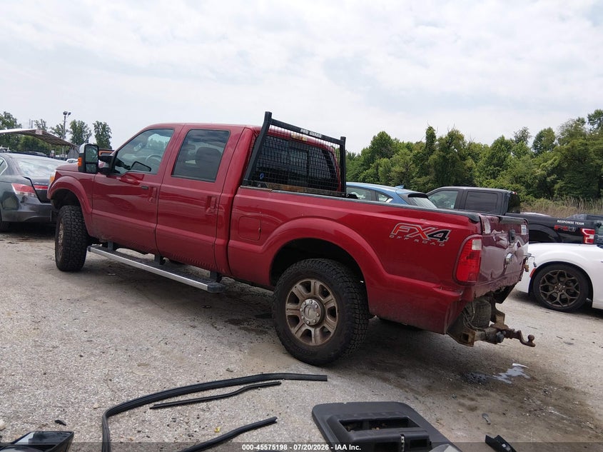 Vin: 1ft7w2b60deb32985, lot: 46073551, ford super duty f-250 srw lariat 20133