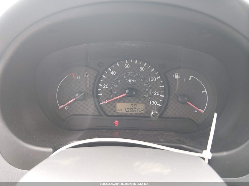 2004 HYUNDAI ACCENT HATCHBACK 1.6L I-4 DOHC, 103HP