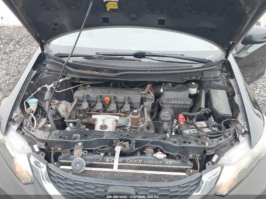 2013 HONDA CIVIC SEDAN 1.8L I-4 VVT, 140HP