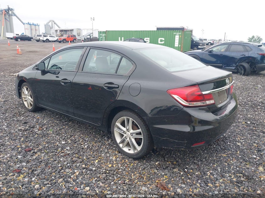 2013 HONDA CIVIC SEDAN 1.8L I-4 VVT, 140HP