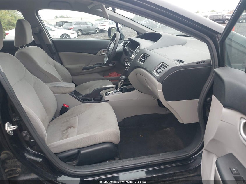 2013 HONDA CIVIC SEDAN 1.8L I-4 VVT, 140HP