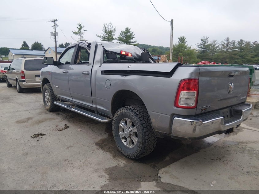 Vin: 3c6ur5dj6kg685991, lot: 46073570, ram 2500 big horn  4x4 6'4 box 20193