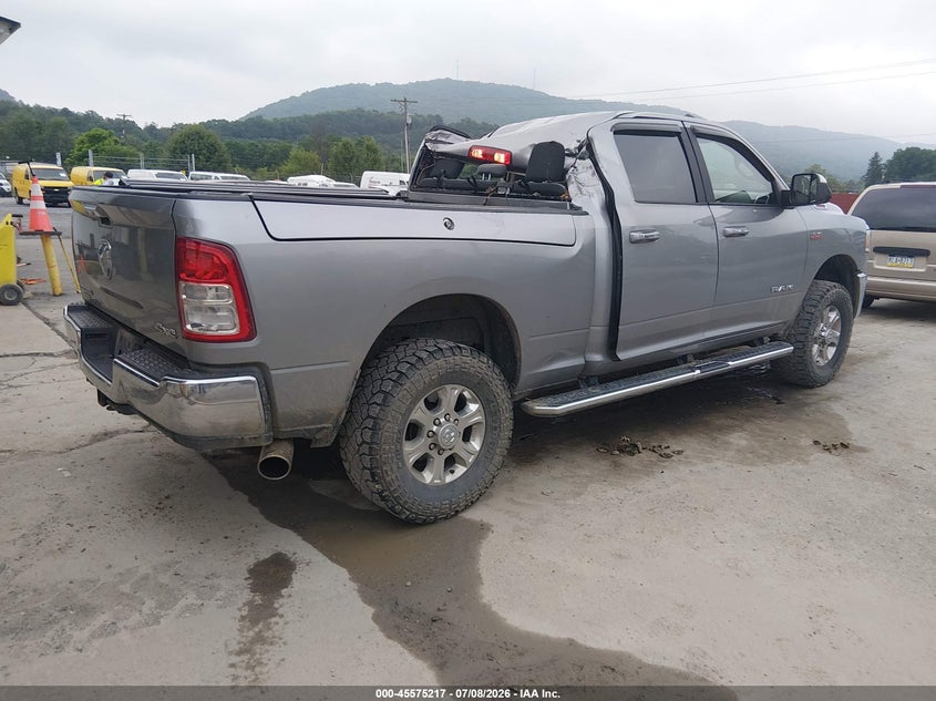 Vin: 3c6ur5dj6kg685991, lot: 46073570, ram 2500 big horn  4x4 6'4 box 20194