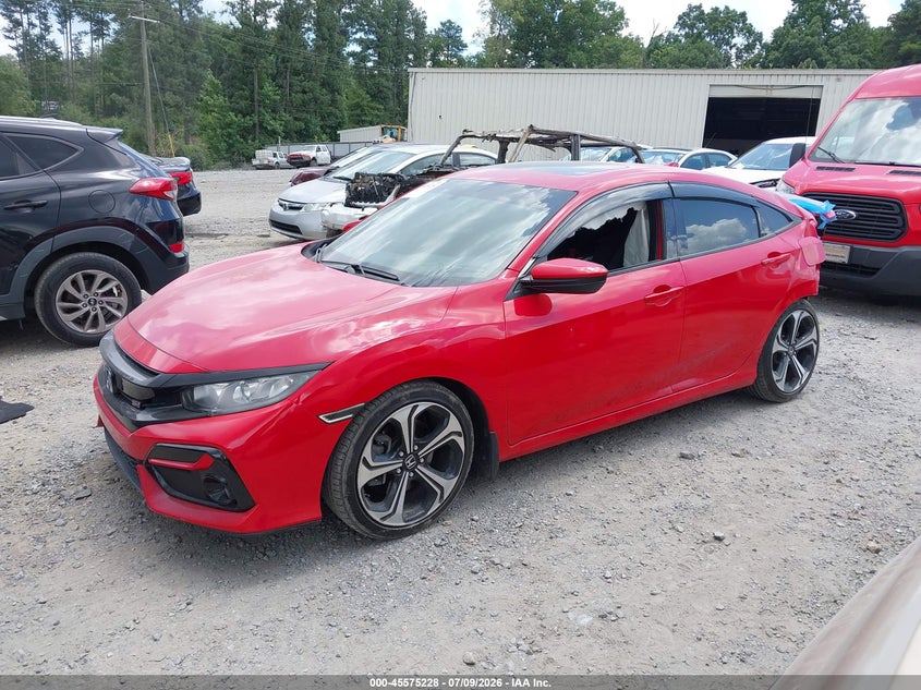 2018 Honda Civic, Удар ззаду, IAAI, VIN 2HGFC1E54JH706169 — фото 2