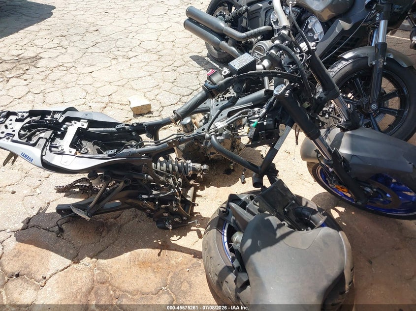 2021 Yamaha Mt07 VIN: JYARM32E2MA001295 Lot: 45575261