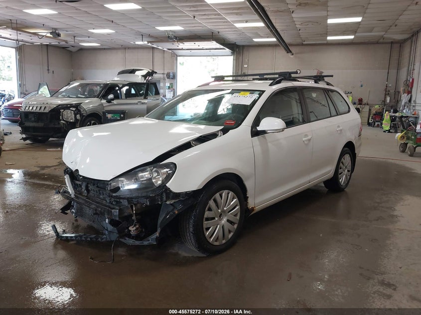 2012 Volkswagen Jetta, Front End, IAAI, VIN 3VWPP7AJ7CM604802 — photo 2