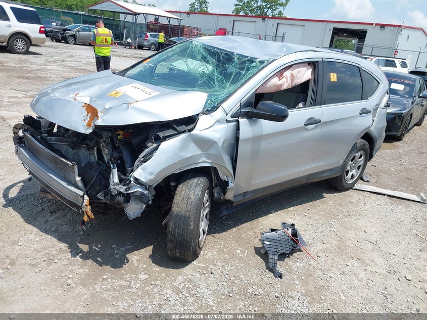 2016 Honda CR-V, Переворот, IAAI, VIN 2HKRM3H31GH561705 — фото 2