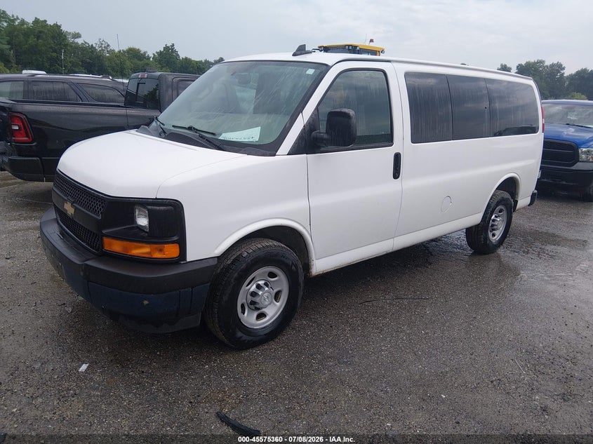 Vin: 1gnwgefg6h1263601, lot: 46073713, chevrolet express 2500 ls 20172
