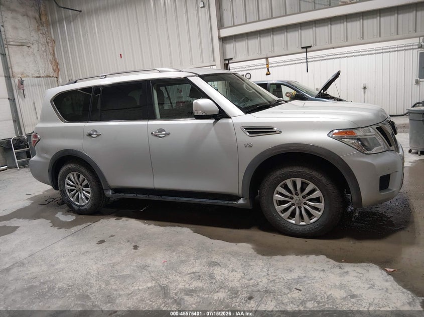 2019 Nissan Armada Sv VIN: JN8AY2NCXKX509247 Lot: 45575401
