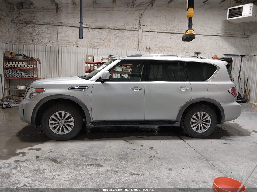 2019 Nissan Armada Sv VIN: JN8AY2NCXKX509247 Lot: 45575401