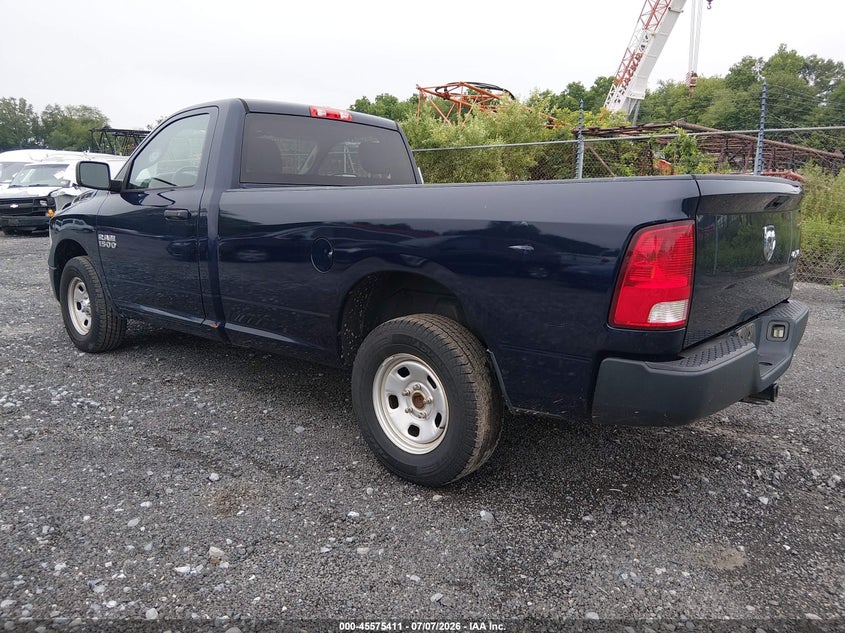 Vin: 3c6jr7dg1hg704734, lot: 46073764, ram 1500 tradesman  4x4 8' box 20173