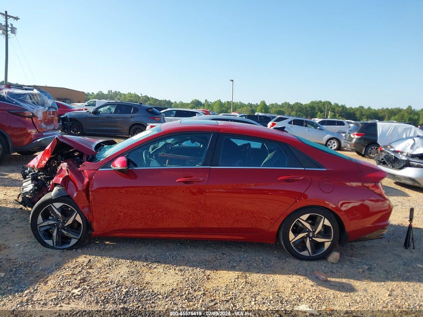 HYUNDAI ELANTRA 2022 VIN KMHLN4AG0NU217769