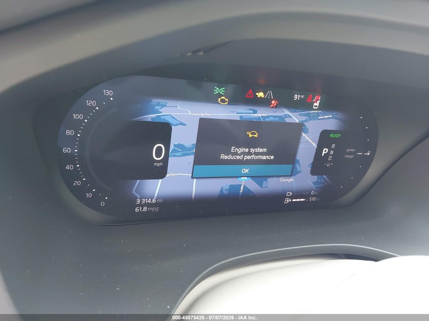 2026 Volvo Xc60 Plug-In Hybrid Ultra, T8 Awd Electric/Gasoline, Dark VIN: YV4H60RM7T1474563 Lot: 45575426