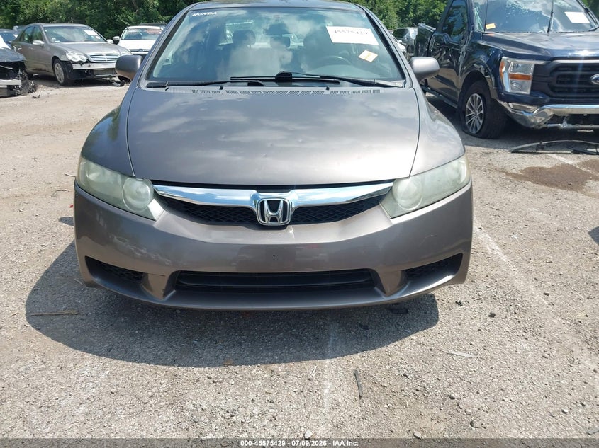 2009 HONDA CIVIC SEDAN 1.8L I-4 VVT, 140HP