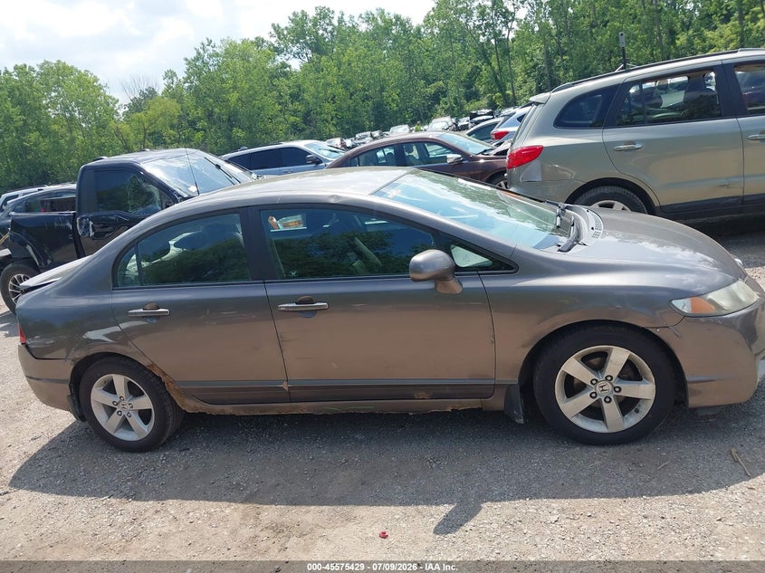 2009 HONDA CIVIC SEDAN 1.8L I-4 VVT, 140HP