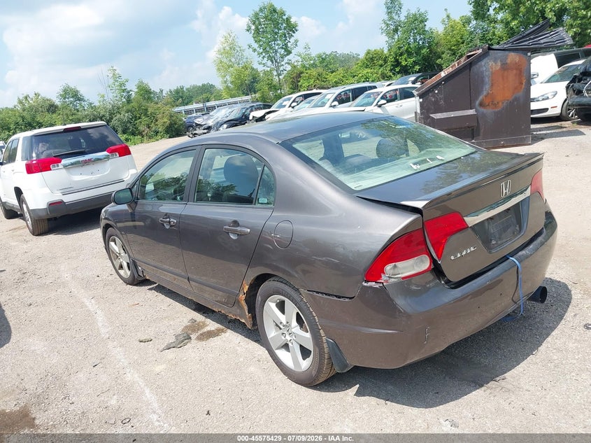 2009 HONDA CIVIC SEDAN 1.8L I-4 VVT, 140HP