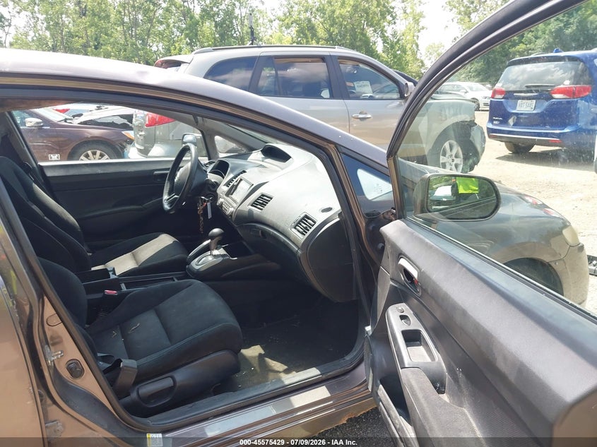 2009 HONDA CIVIC SEDAN 1.8L I-4 VVT, 140HP