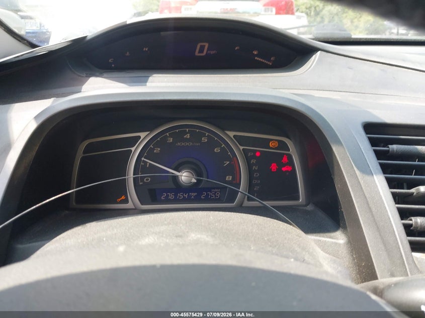 2009 HONDA CIVIC SEDAN 1.8L I-4 VVT, 140HP