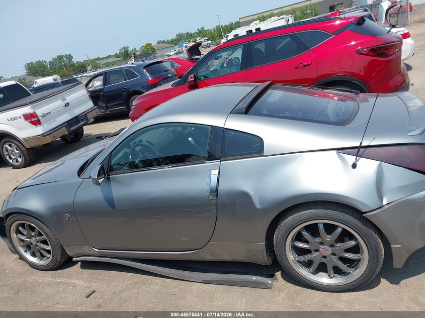 2005 Nissan 350Z Touring VIN: JN1AZ34D25M601602 Lot: 45575441