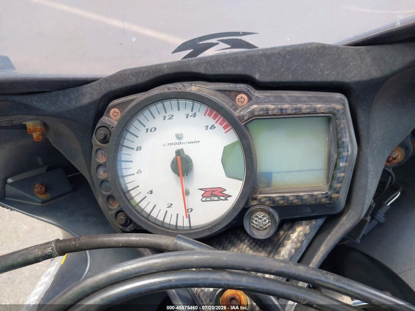 2007 Suzuki Gsx-R750 VIN: JS1GR7KA572103765 Lot: 45575460