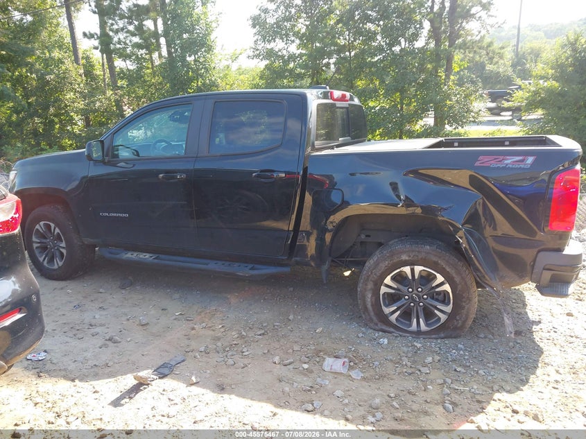 2021 Chevrolet Colorado 4Wd Short Box Z71 VIN: 1GCGTDEN5M1183266 Lot: 45575467
