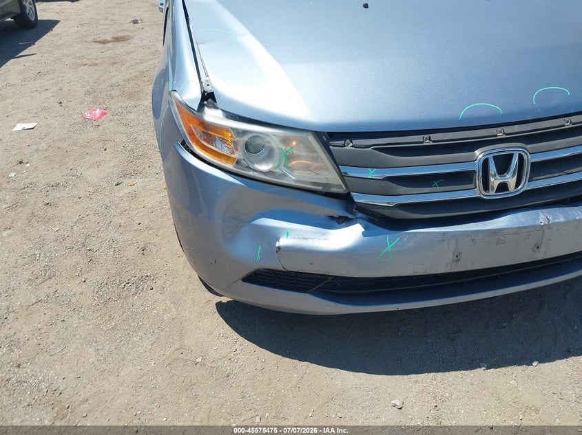 2012 Honda Odyssey Ex-L VIN: 5FNRL5H65CB119351 Lot: 45575475
