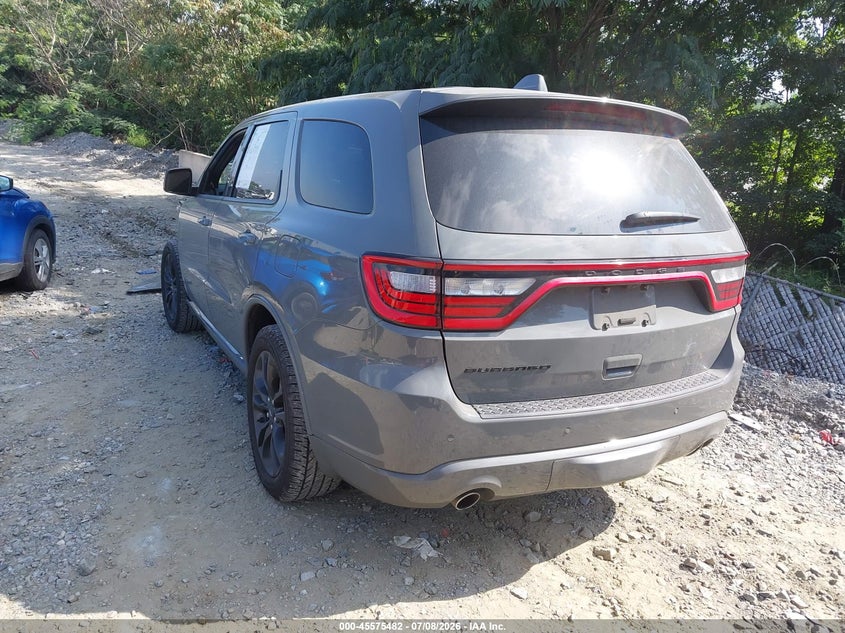Vin: 1c4rdhag4mc640688, lot: 46073835, dodge durango sxt plus rwd 20213