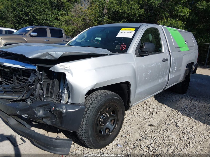 2018 Chevrolet Silverado 1500 Wt 1GCNCNEH7JZ230947 photo 1
