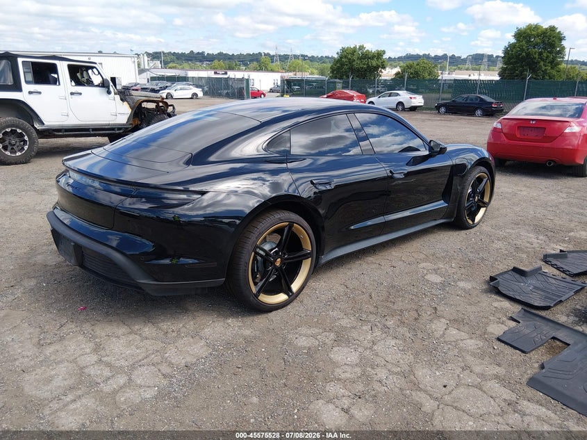 Vin: wp0ab2y18msa43960, lot: 46073881, porsche taycan 4s 20214