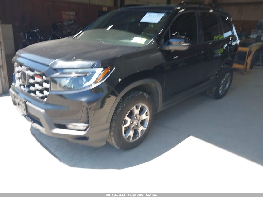 Vin: 5fnyf8h62nb001670, lot: 46073904, honda passport awd trailsport 20222