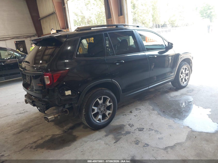 Vin: 5fnyf8h62nb001670, lot: 46073904, honda passport awd trailsport 20224