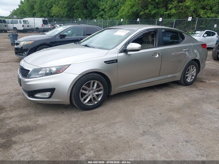 2013 Kia Optima, Оба бока, IAAI, VIN KNAGM4A76D5390503 — фото 2