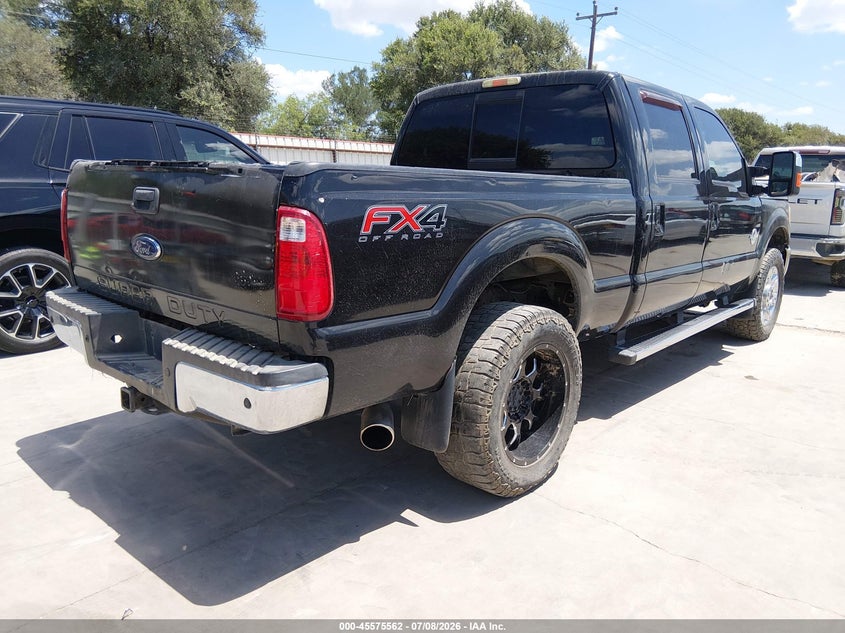Vin: 1ft7w2bt5ceb95536, lot: 46073915, ford super duty f-250 srw lariat 20124