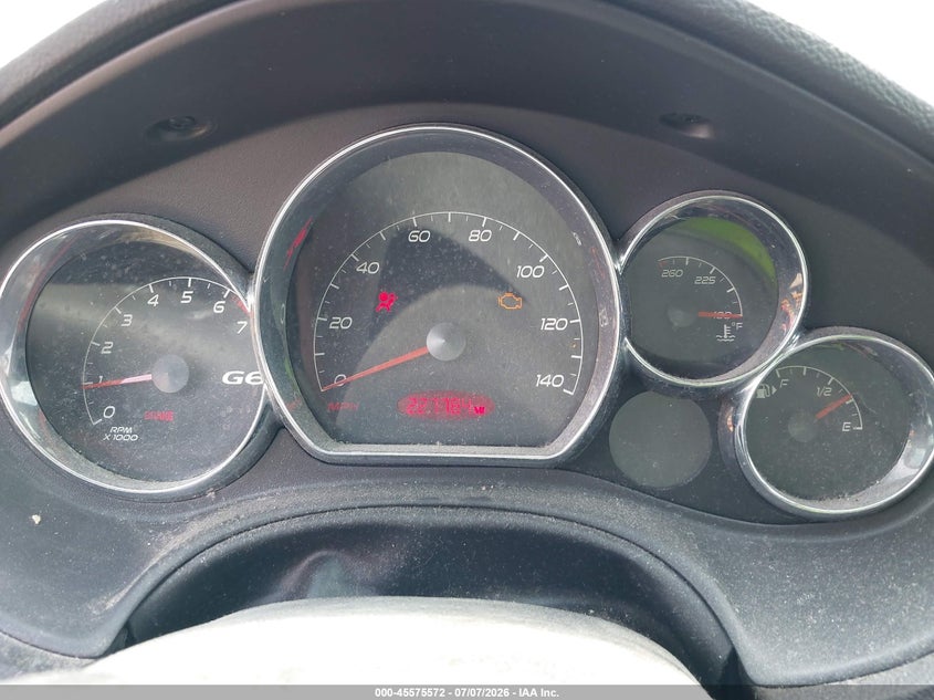 2008 Pontiac G6 Gt VIN: 1G2ZH57N984188265 Lot: 45575572