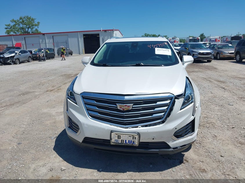 2017 Cadillac Xt5 Luxury VIN: 1GYKNBRS1HZ172808 Lot: 45575574