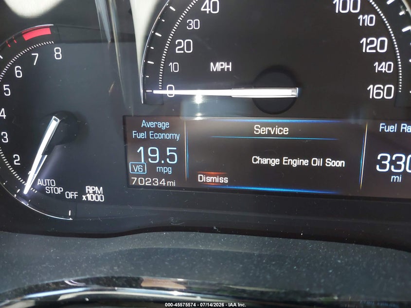 2017 Cadillac Xt5 Luxury VIN: 1GYKNBRS1HZ172808 Lot: 45575574