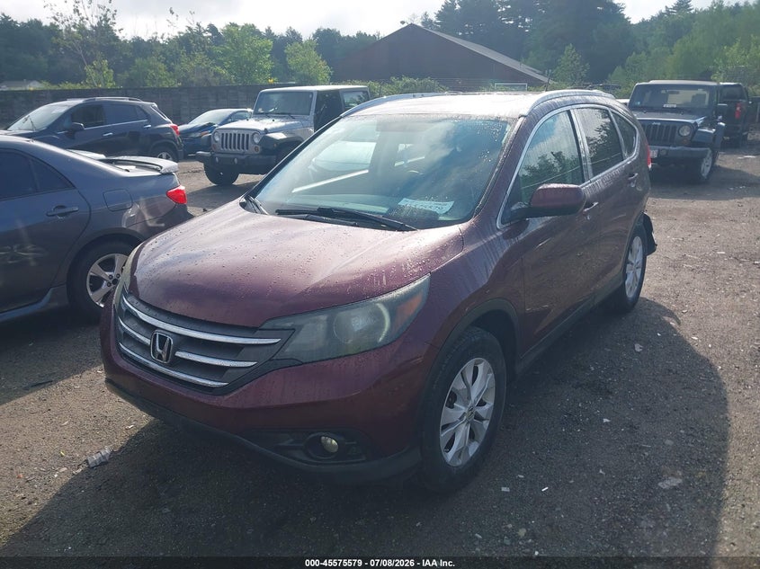 2013 Honda CR-V, Удар сзади, IAAI, VIN 5J6RM4H73DL086617 — фото 2