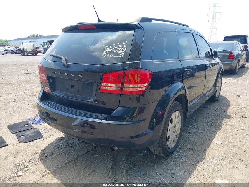 Vin: 3c4pdcab0gt139384, lot: 46073941, dodge journey se 20164