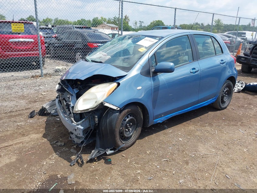 Vin: jtdkt4k39b5336816, lot: 46073952, toyota yaris base (a4) 20112