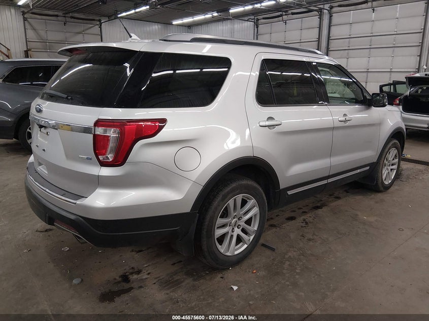 Vin: 1fm5k8dh2jgb56351, lot: 46073953, ford explorer xlt 20184