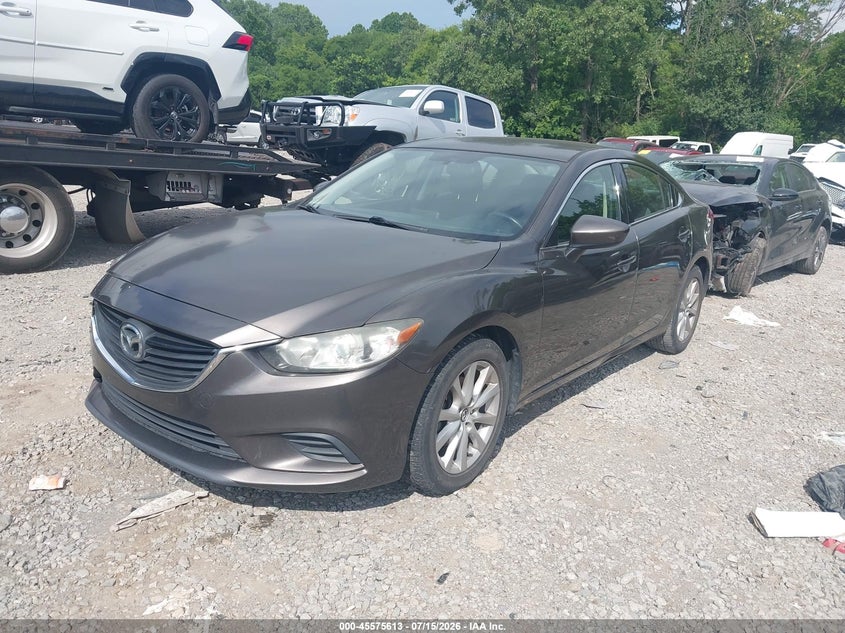 Vin: jm1gj1u55g1434703, lot: 46073966, mazda mazda6 i sport 20162