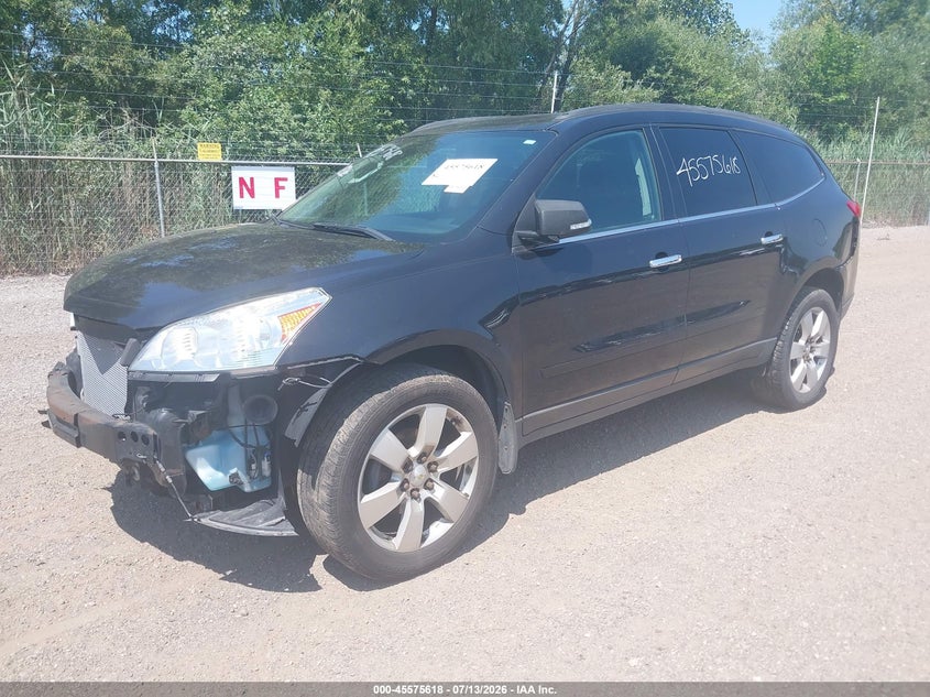 Vin: 1gnkrged8cj239210, lot: 46073971, chevrolet traverse lt w/1lt 20122