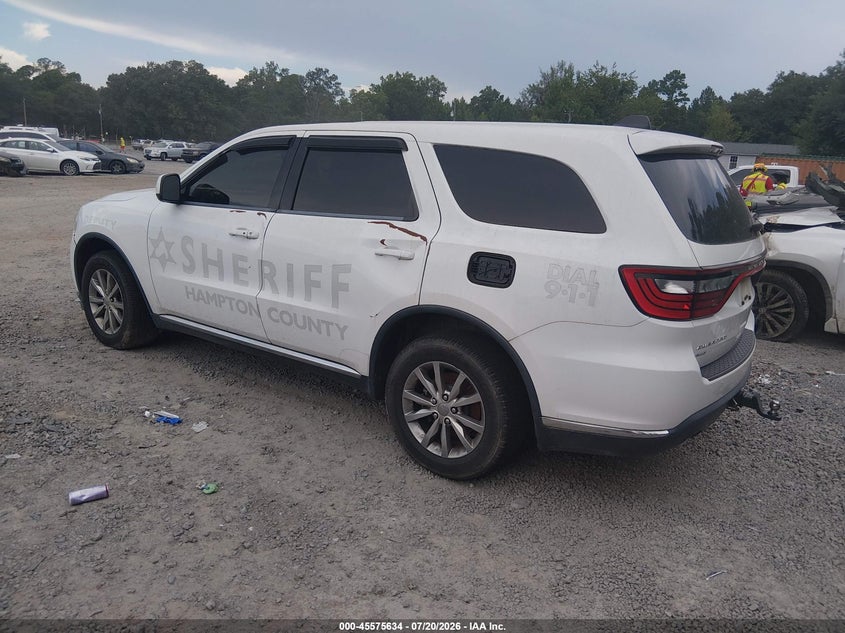 Vin: 1c4sdjft8hc637880, lot: 46073987, dodge durango special service awd 20173