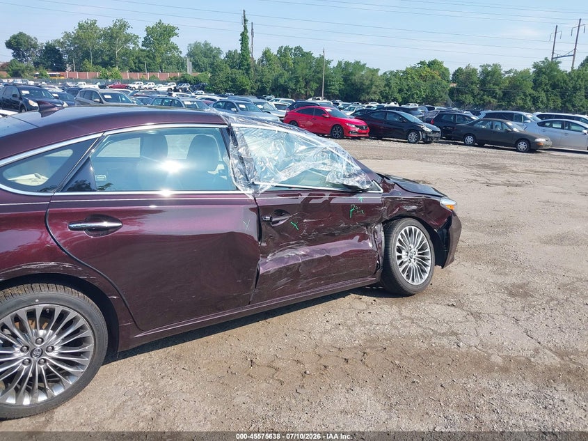 2016 TOYOTA AVALON SEDAN 3.5L V-6 DOHC, VVT, 268HP